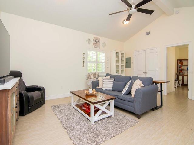 Living room in Guest House with view to the bedroom