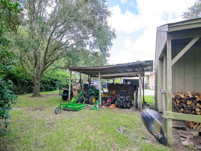 Wood shed