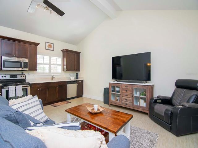 Living room & kitchen combo in Guest House