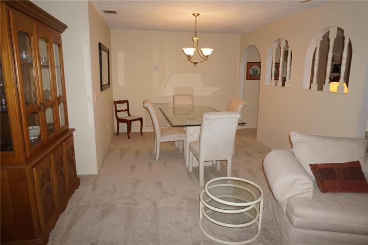 Formal dining area