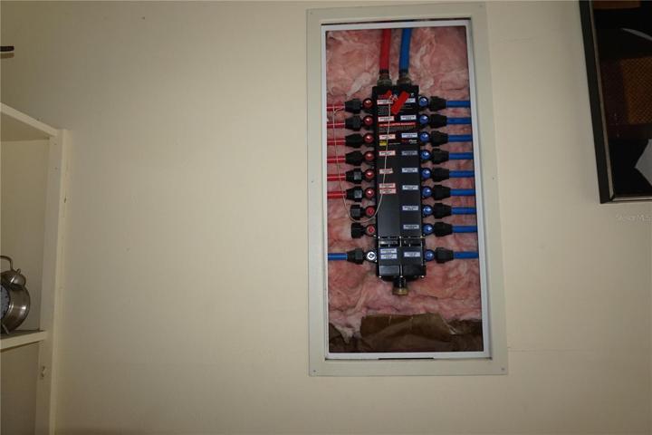 Updated overhead plumbing system
