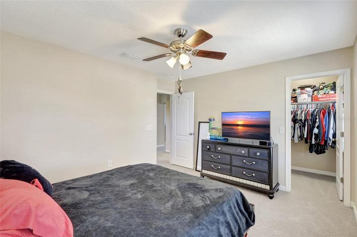 Second bedroom with walk-in closet, 2nd floor