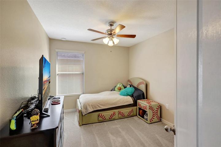Fourth bedroom, second floor