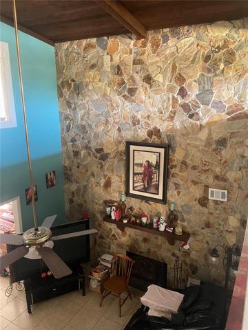 Brick Fireplace Wall