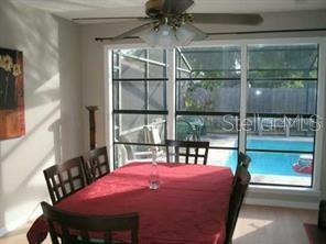 Dining view to the Pool (oversized windows)