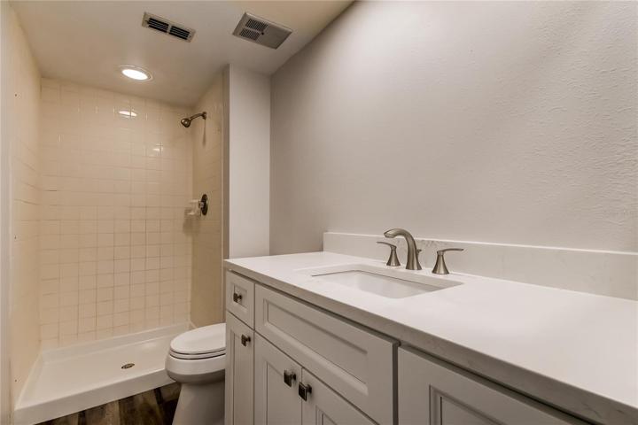 master bathroom, walk in shower