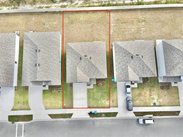 Aerial view of home