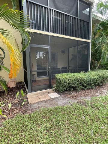 Rear exterior lanai
