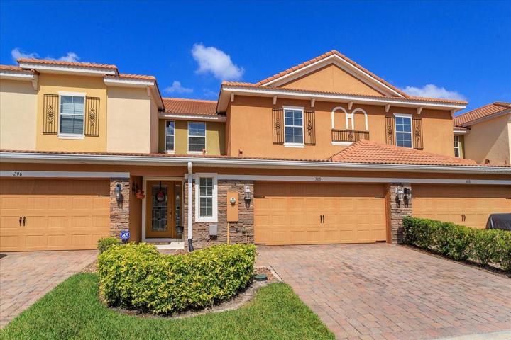 Welcome Home to this former model townhome with one of the largest overall square foot (2268 sq ft.) townhomes in the area that includes 4 bedrooms with a first floor master bedroom and 2 car garage!  A rare find!