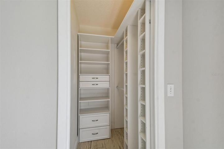 Guest Walk-in Closet