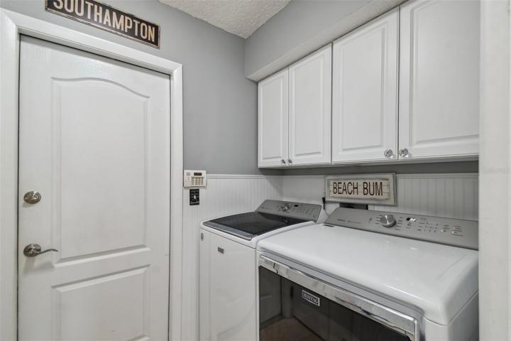 Laundry/Mud Room off Garage