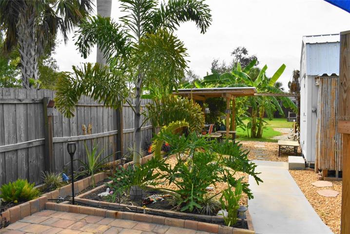 Garden area