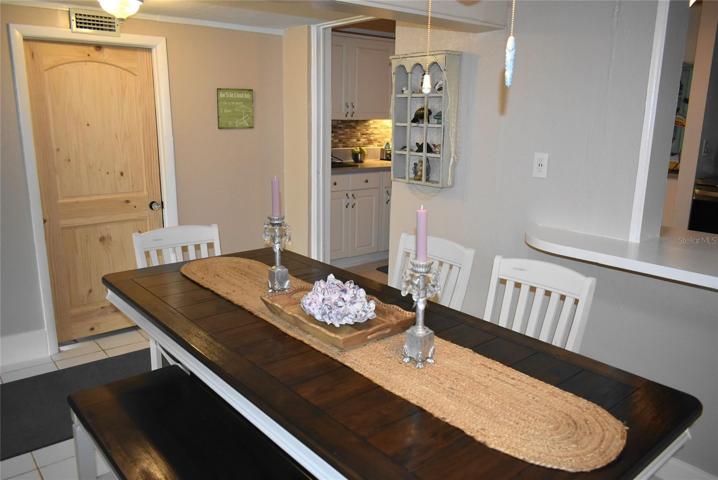 Dining room looking toward 4th bedroom