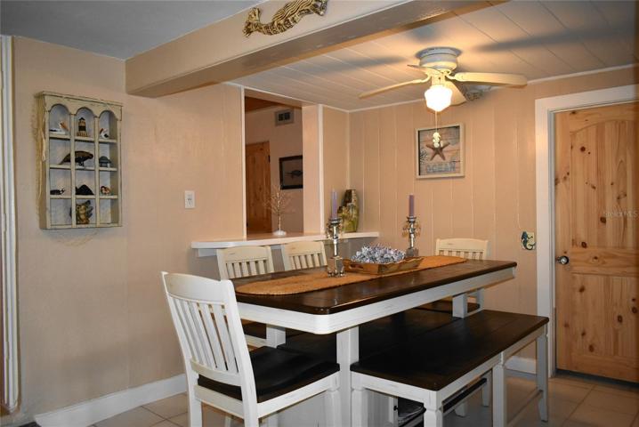 Dining Room has pass through to the kitchen