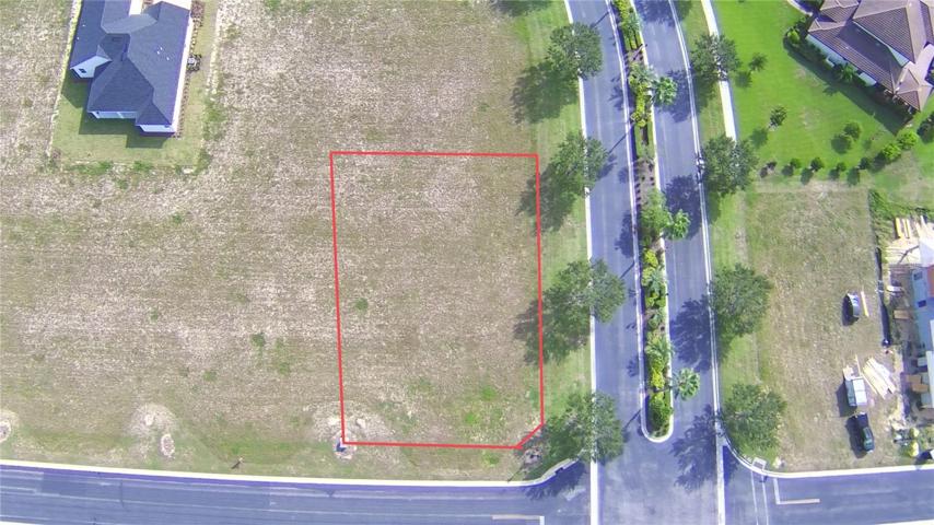 Corner Lot with access to both roads