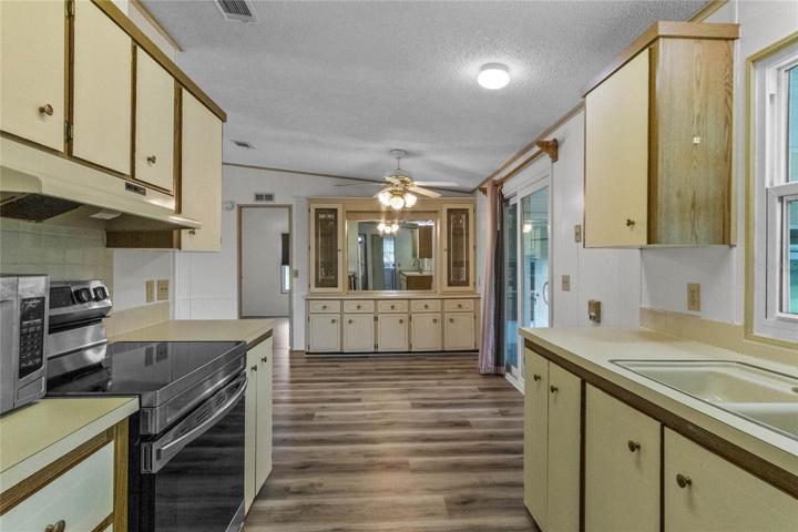 kitchen looking into dining room