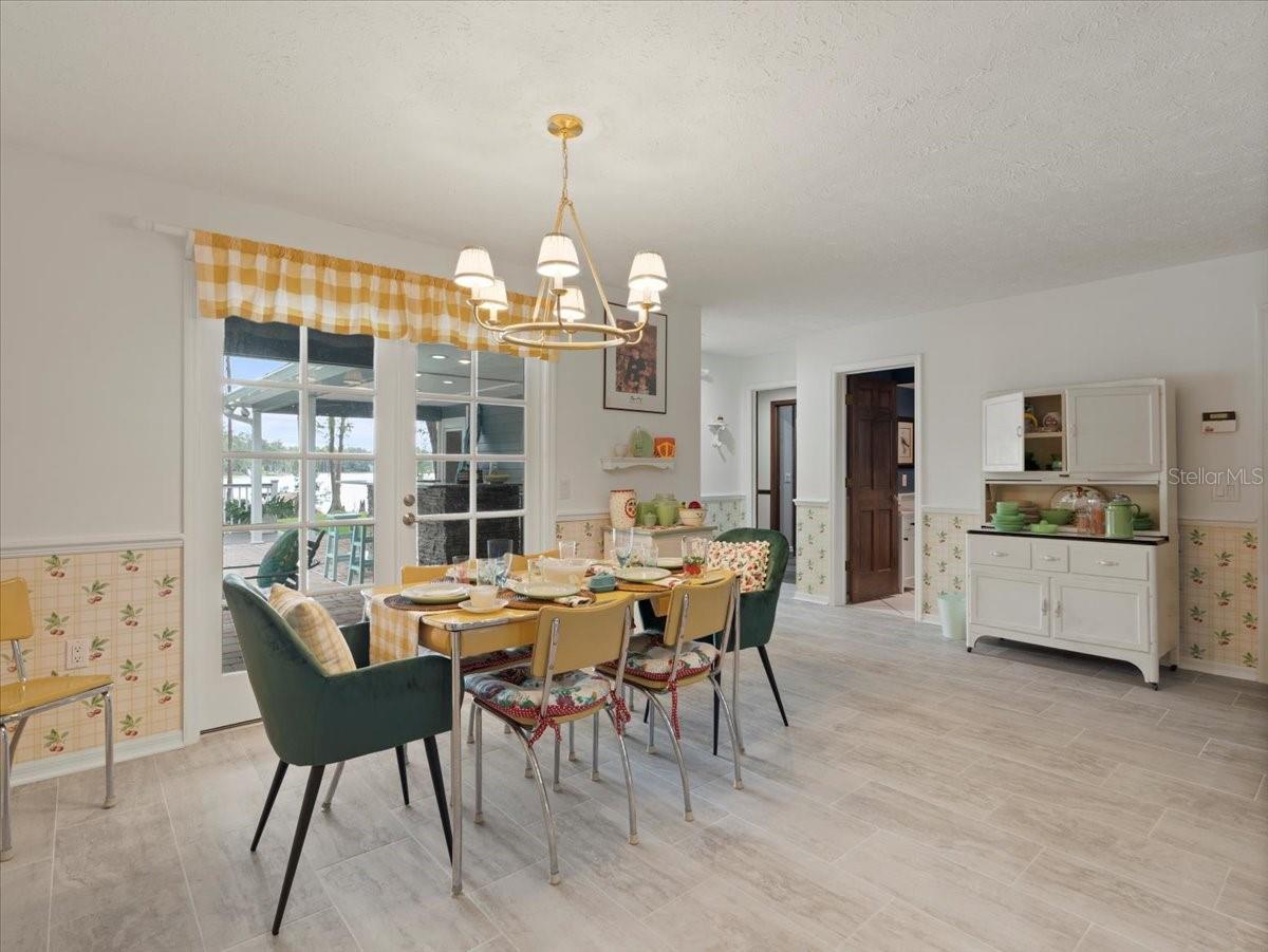 Dinette off Kitchen