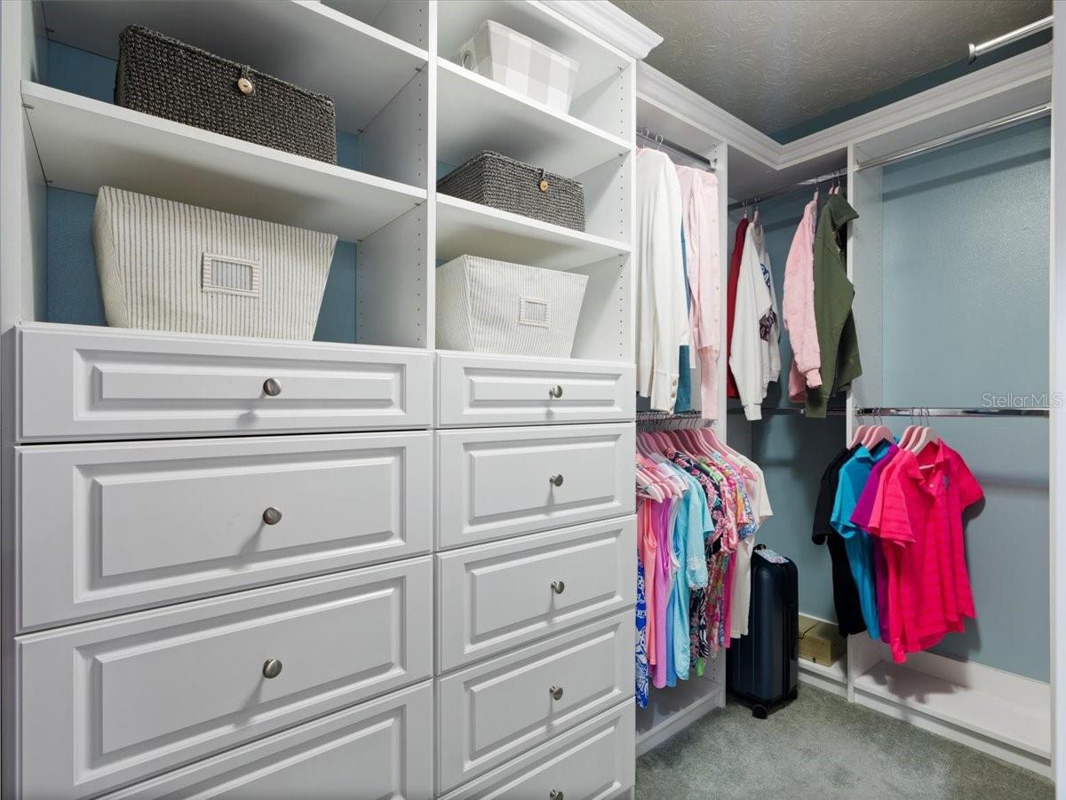 Downstairs Master Closet