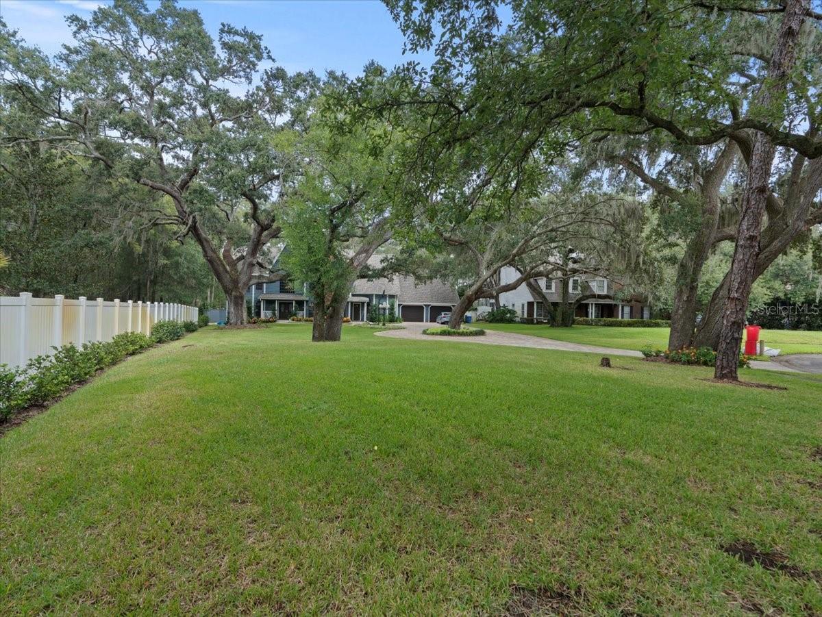 Front of home from far end of lot