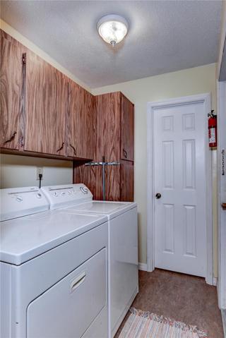 Laundry off kitchen