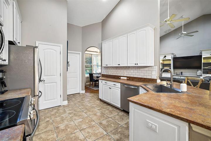 Kitchen with updated appliances