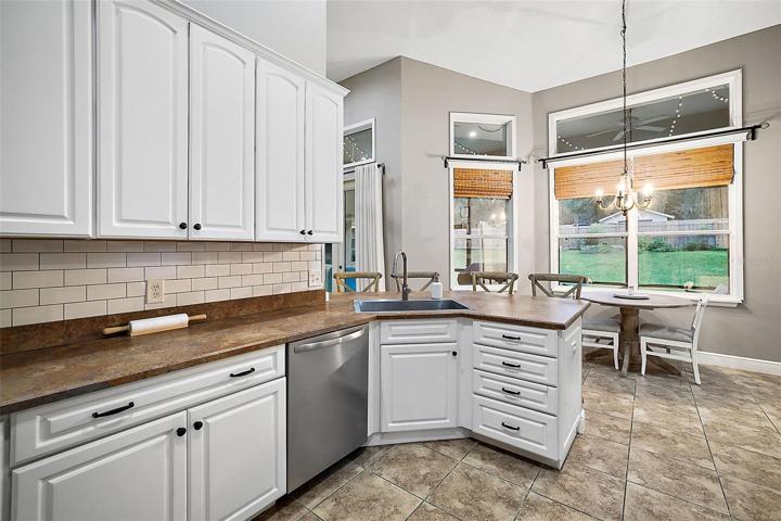 Kitchen with updated appliances