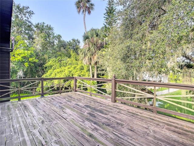 Deck off attic