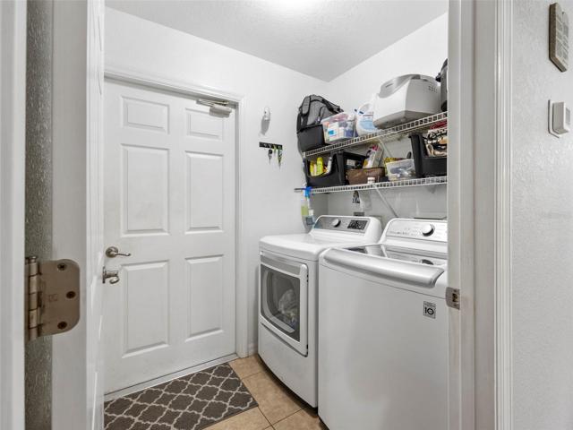 Inside laundry