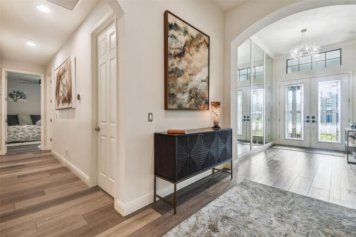 Foyer with Flowing Natural Light