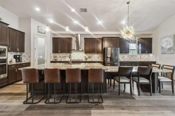 Custom Kitchen Designed Eating Area