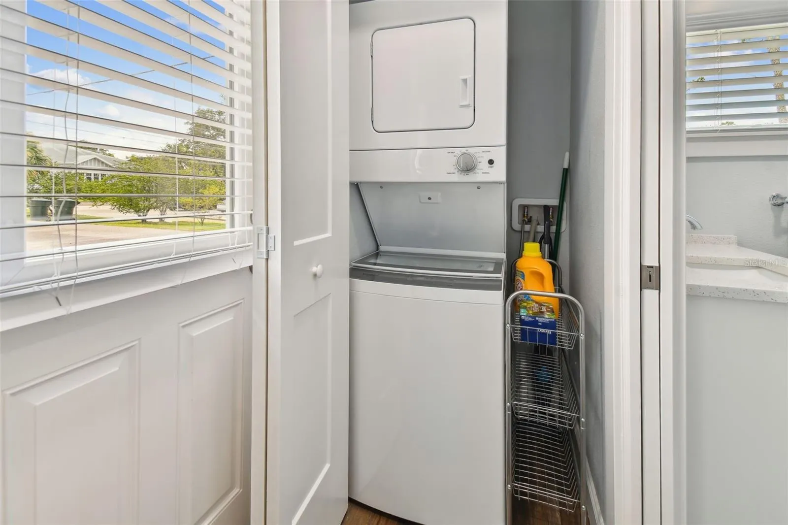 Laundry closet