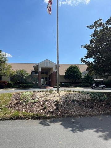 FRONT OF CLUBHOUSE