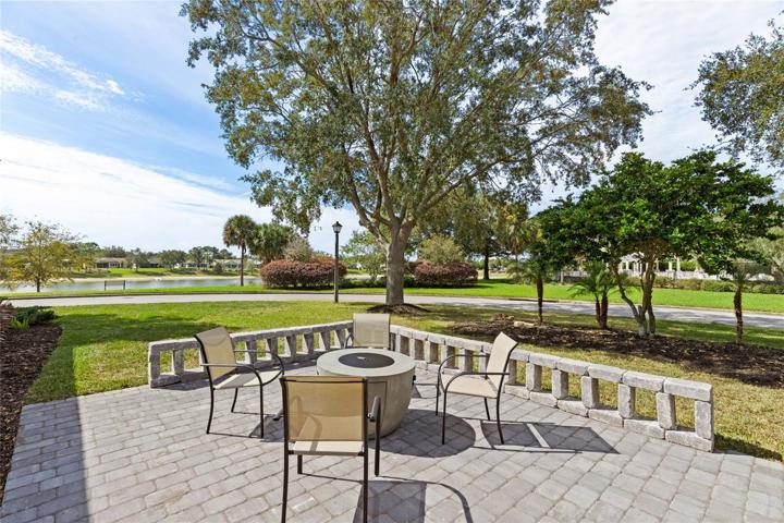 16 x 19 Paver Patio with Firepit