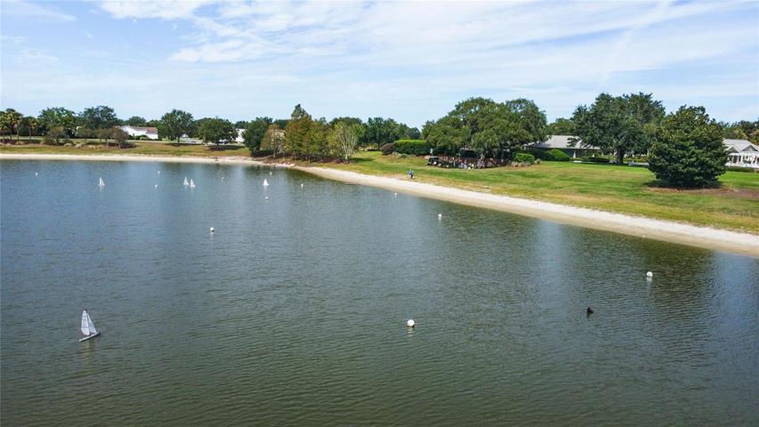 RC Boat Action Across the Street
