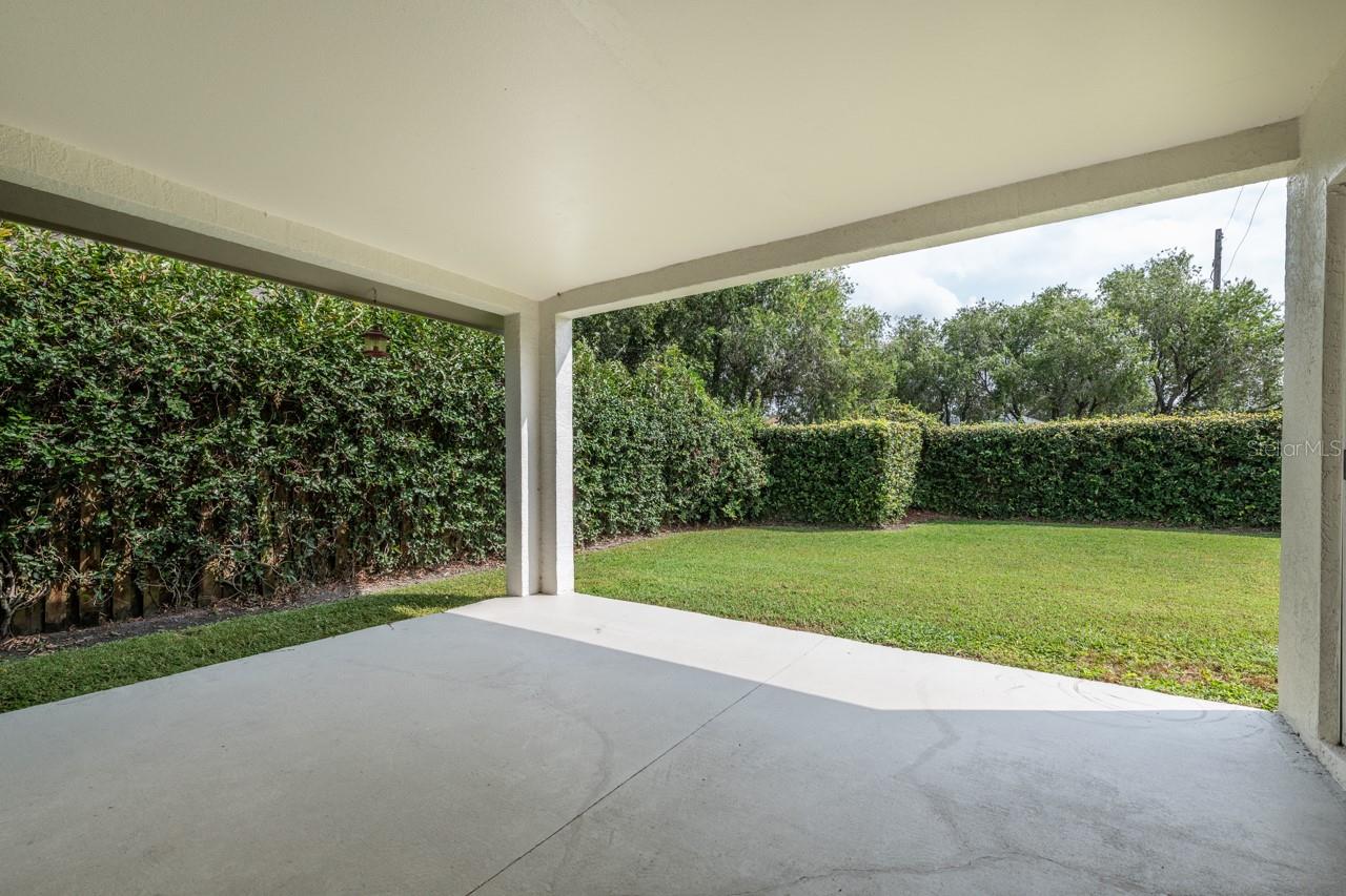 Notice the nice backyard lawn.