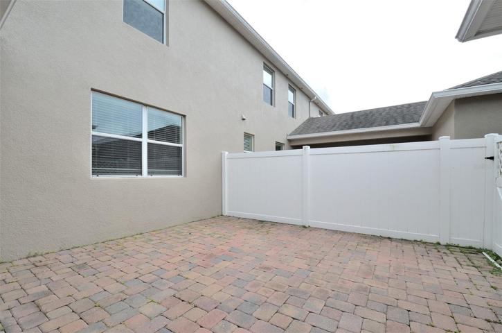 Fenced Patio
