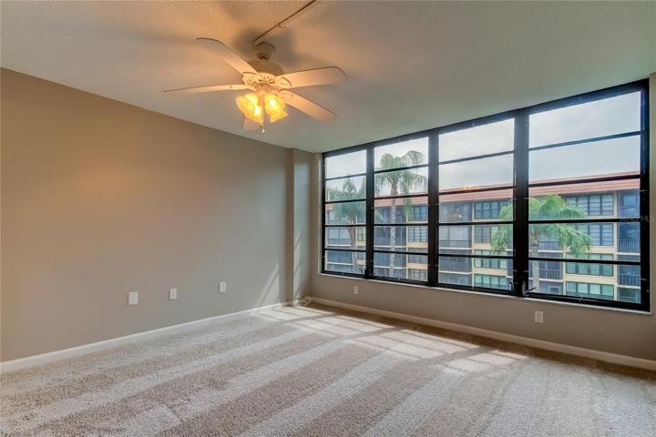 Master bedroom with plenty of light