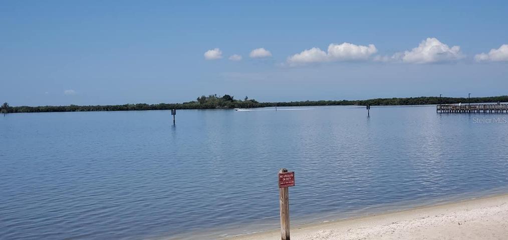 Port Charlotte Beach and boat ramp.