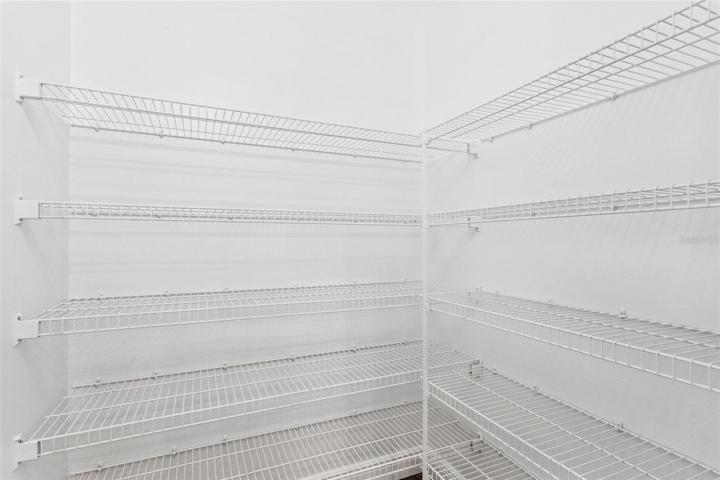 HUGE Walk in Pantry