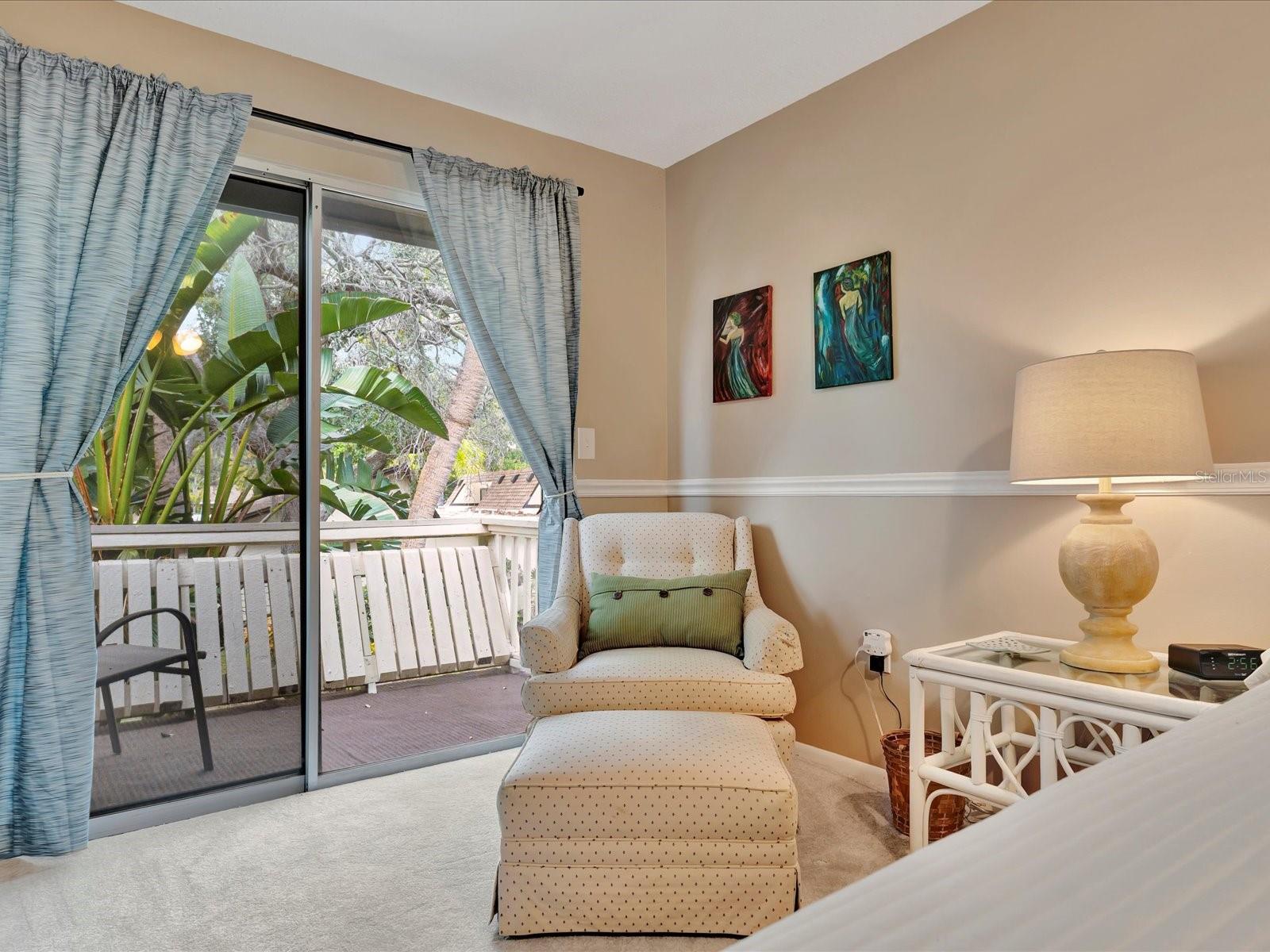 Reading Nook in Master Bedroom