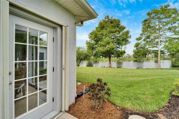 Exterior of French door by the Dinette.