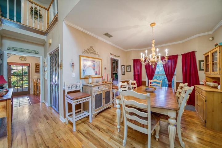 Separate formal dining area is connected to the kitchen througk a butlers closet!