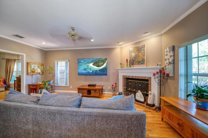 View of family room from the kitchen!
