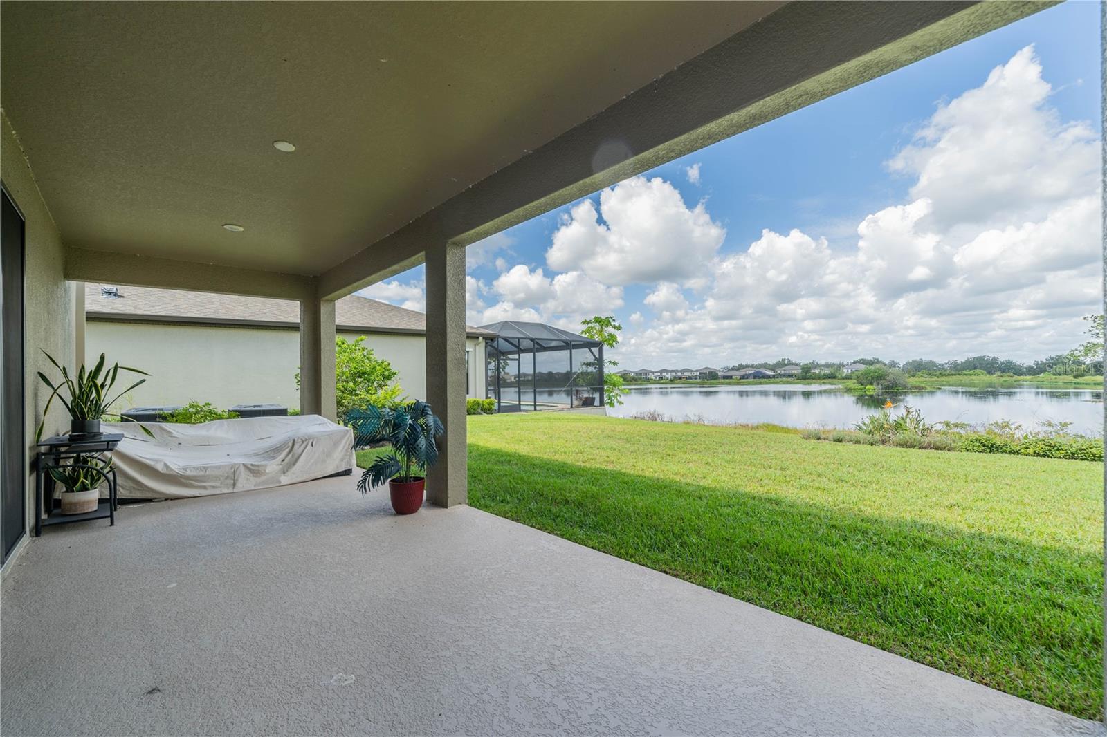 Long Covered Patio