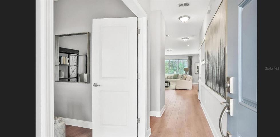 Model Home Design Only. Pictures and furnishings are for illustrative purposes only. Elevations, colors and options may vary. Furniture is for model home staging only.