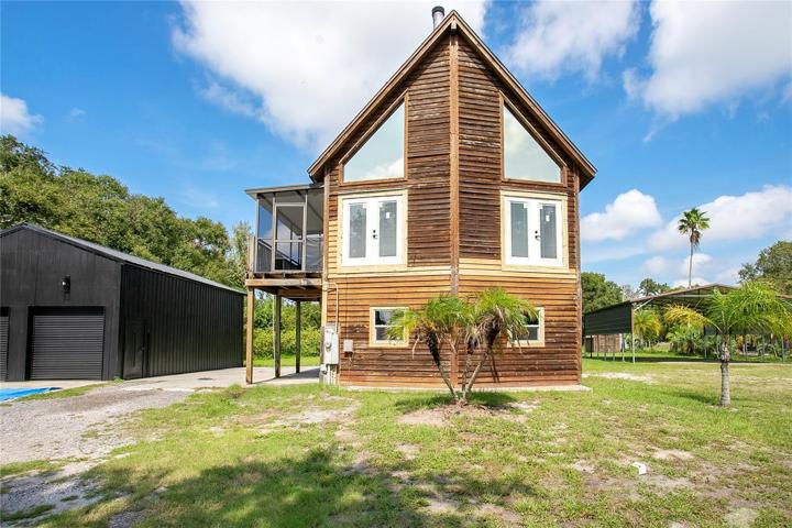Front of the house.