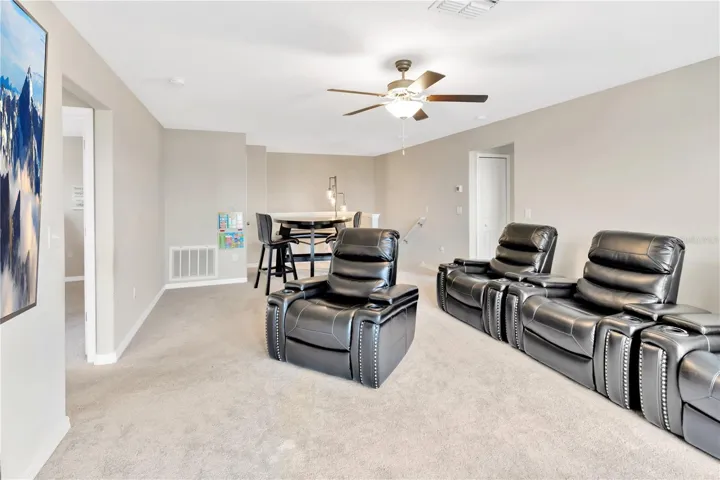 Virtually Staged Living Rooom
