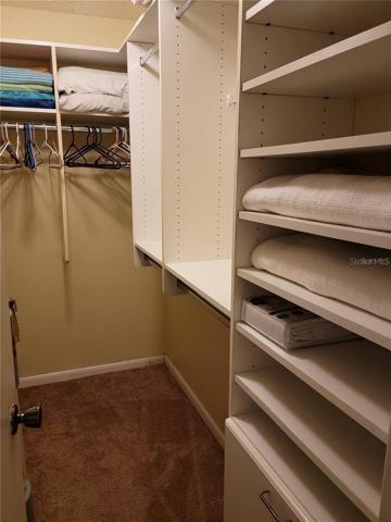Master walk in closet