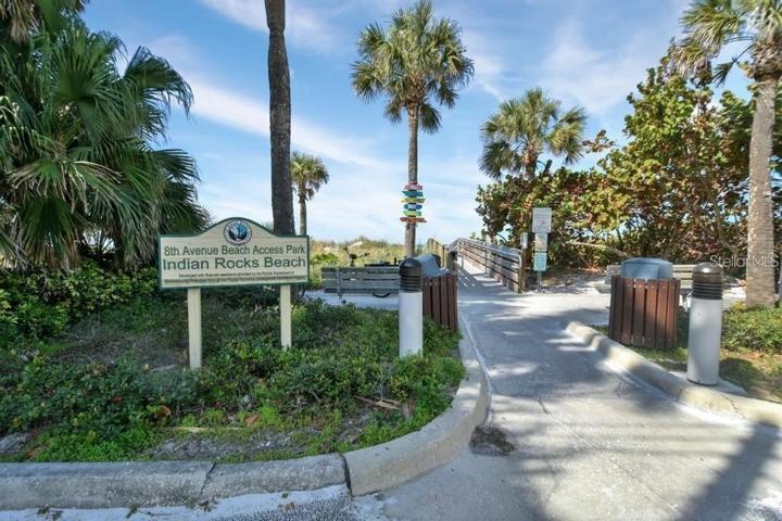 Public beach access