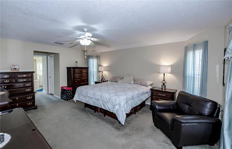 main ensuite bedroom is very spacious & inviting